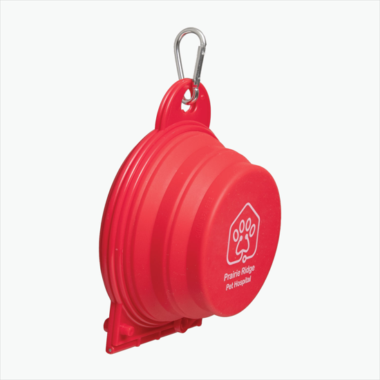 Top Tail Double Collapsible Pet Bowl