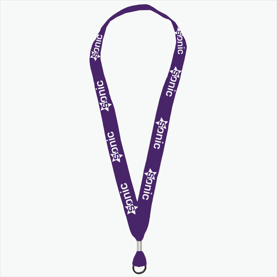 1 One Ply Cotton Lanyard - O-Ring