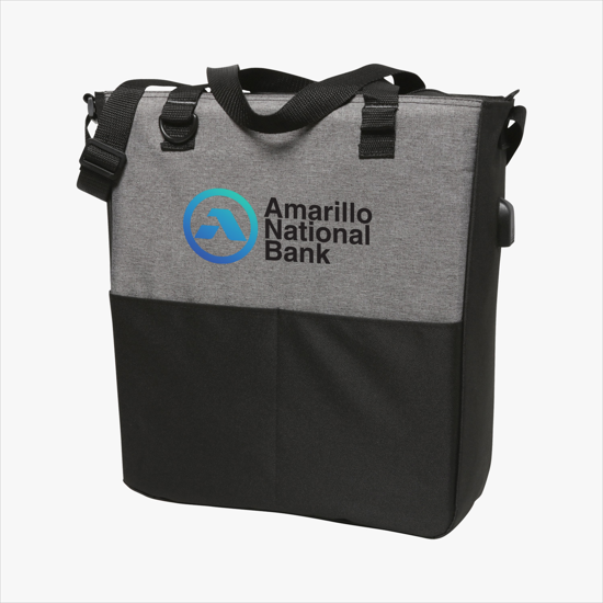 Bueller Convention Tote w/USB Port - Full Color
