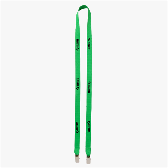Plan Ahead & Save 5/8 Double-End Polyester Lanyard w/Double Non-Swivel Bulldog Clip