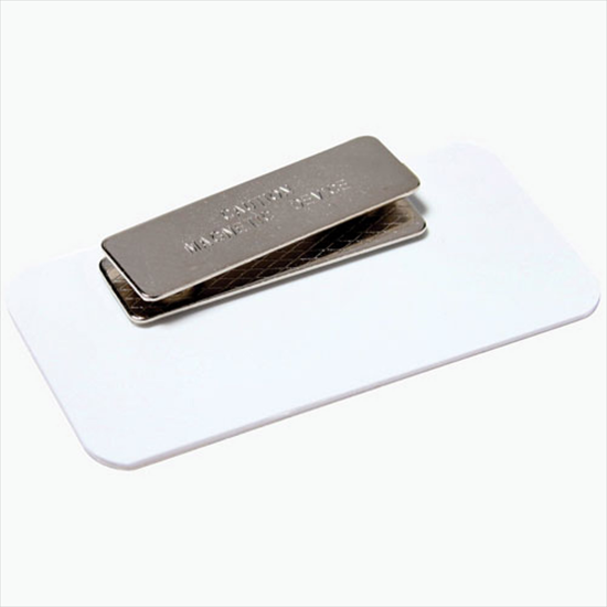 Heavy Duty Full Color Plastic Name Badge - 1 1/2 x 3