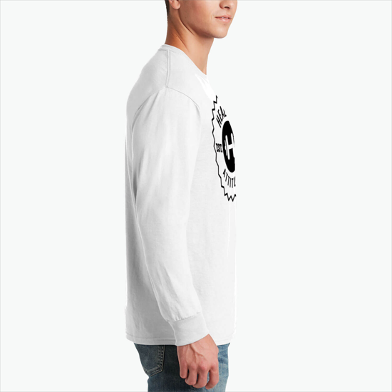 Jerzees® 50/50 Cotton/Poly Long Sleeve T-Shirt - White
