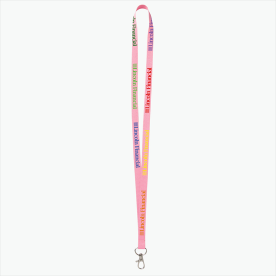 Plan Ahead & Save - 5/8 Economy Poly-Dye Full-Color Printed Lanyard w/Lobster Claw