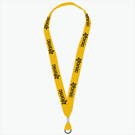1 One Ply Cotton Lanyard - O-Ring