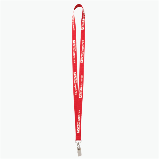 Plan Ahead & Save 5/8 Polyester Lanyard - Swivel Bulldog Clip