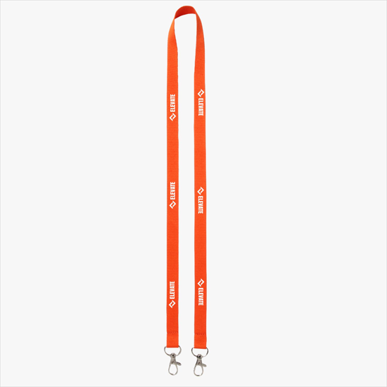 Plan Ahead & Save 5/8 Double-End Polyester Lanyard w/Double Lobster Claw