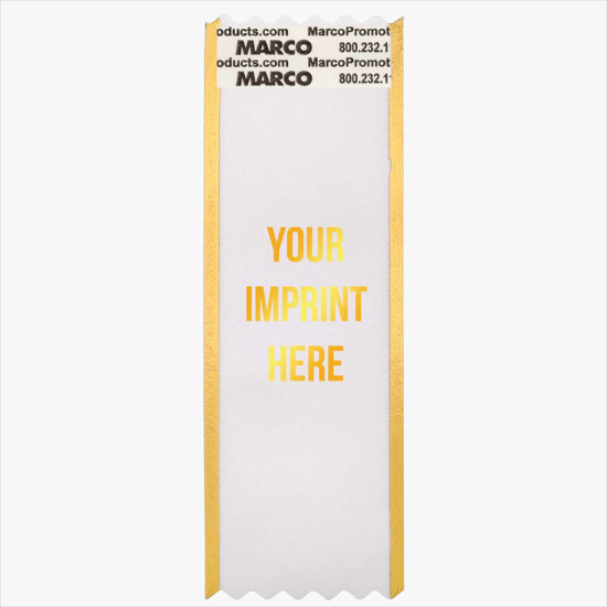 1-5/8 x 6 Custom Vertical Specialty Ribbon