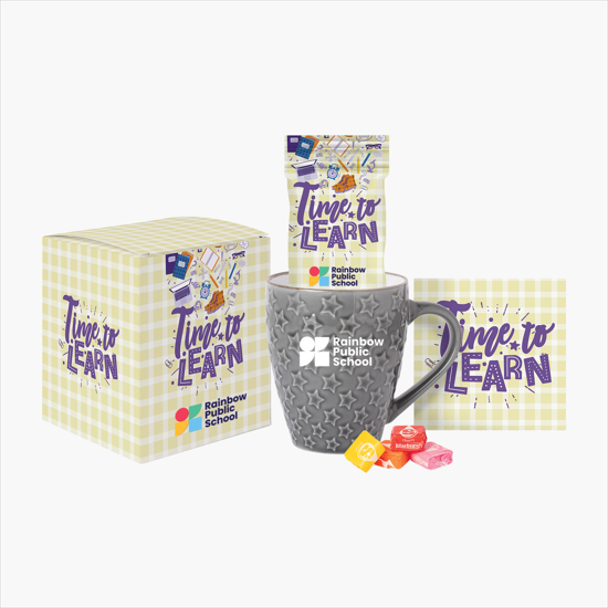 Shoot for the Starburst Mug and Candy Gift Set - Back to School