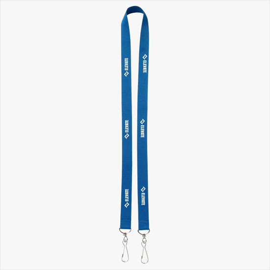 Plan Ahead & Save 3/4 Double-End Polyester Lanyard w/Double J-Hook