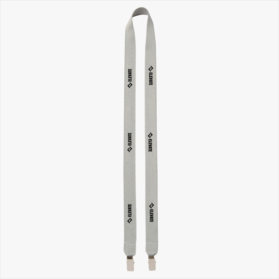 Plan Ahead & Save 3/4 Double-End Polyester Lanyard w/Double Non-Swivel Bulldog Clip