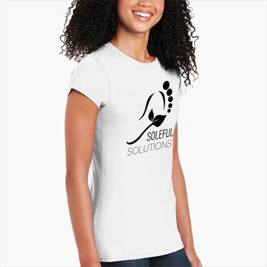 Gildan® Softstyle T-Shirt - Junior Women's - White