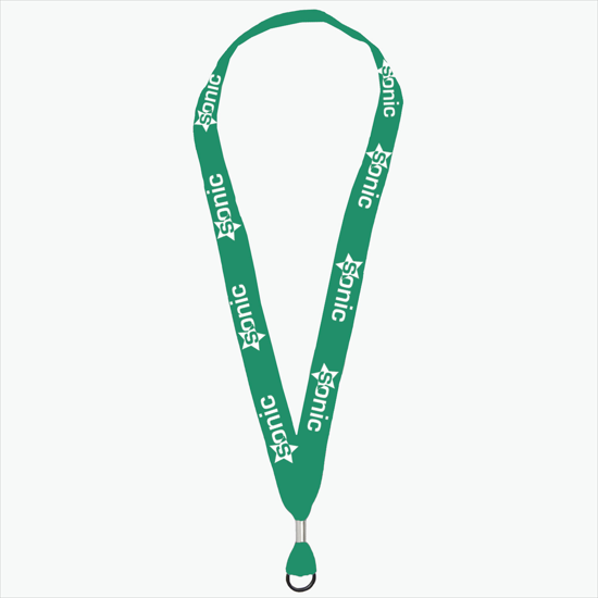 1 One Ply Cotton Lanyard - O-Ring