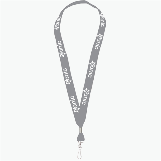 1 One Ply Cotton Lanyard - Swivel J-Hook