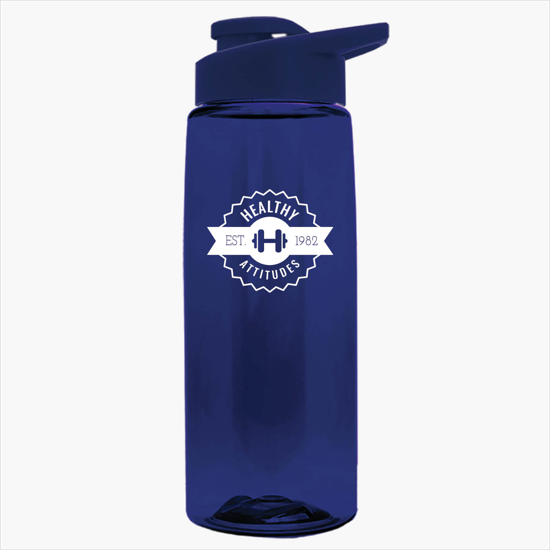26 oz. Tritan Flair Bottle with Drink-Thru Lid