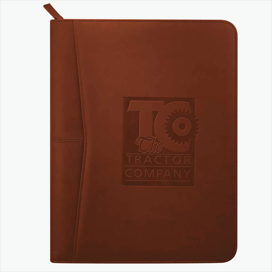 Pedova Zippered Padfolio - 24-Hour Production