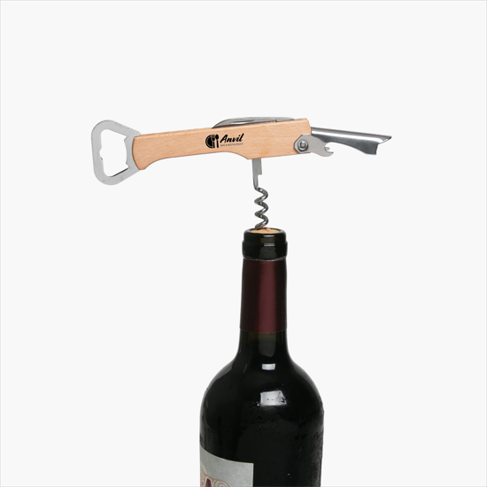 4-in-1 Wine & Bottle Opener - 24-Hour Production