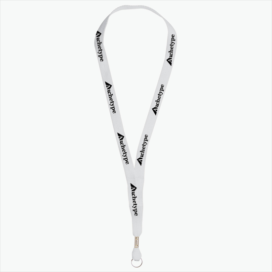 5/8 One Ply Cotton Lanyard - Split Ring