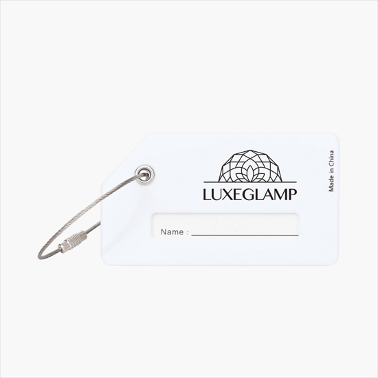 Vibrant Voyages Silicone Luggage Tag - 24-Hour Production
