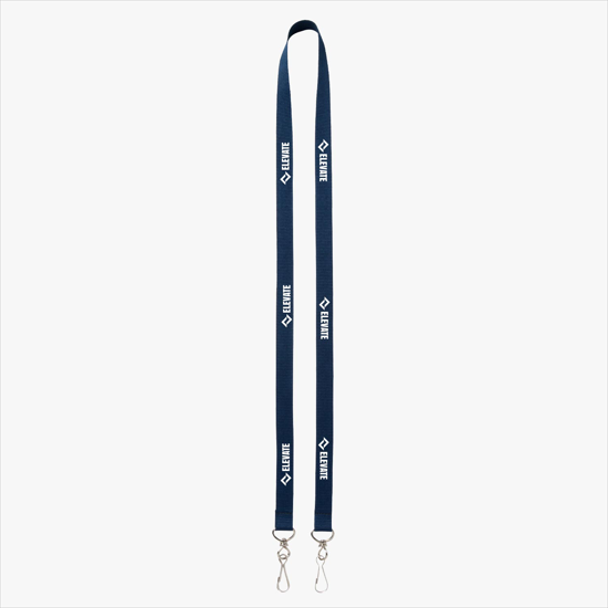 Plan Ahead & Save 5/8 Double-End Polyester Lanyard w/Double J-Hook