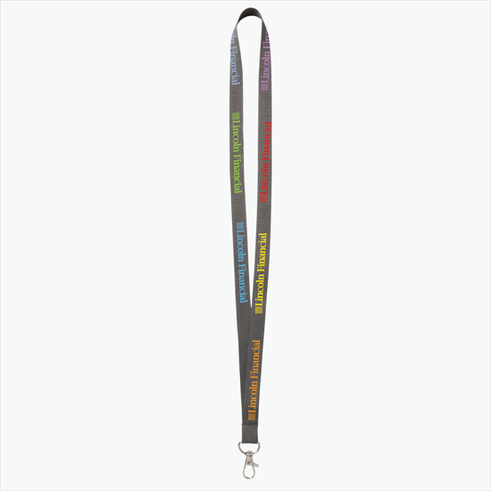 Plan Ahead & Save - 5/8 Economy Poly-Dye Full-Color Printed Lanyard w/Lobster Claw