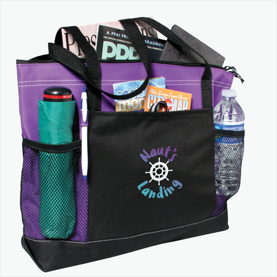 Select Zippered Tote - Full Color