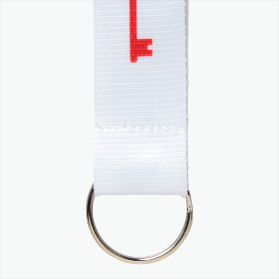 Plan Ahead & Save - 1 Economy Poly-Dye Full-Color Printed Lanyard w/Key Ring