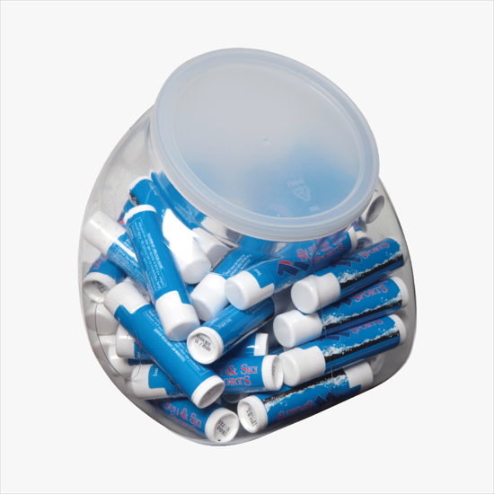 SPF 15 Lip Balm Tub Display - 50 pc