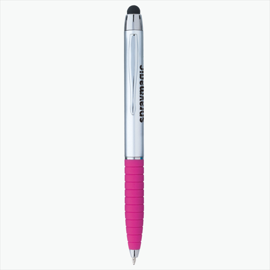 Silver Cool Grip Stylus Pen