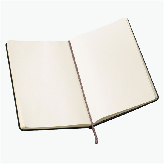 Moleskine® Hard Cover Large Notebook - Plain - 24-Hour Production