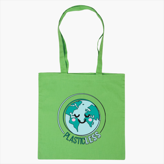 Basic Cotton Convention Tote - 15 x 15 - Full Color