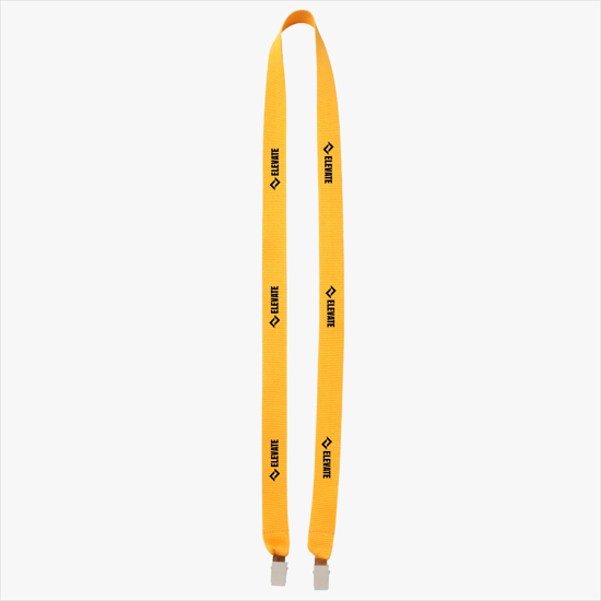 Plan Ahead & Save 3/4 Double-End Polyester Lanyard w/Double Non-Swivel Bulldog Clip