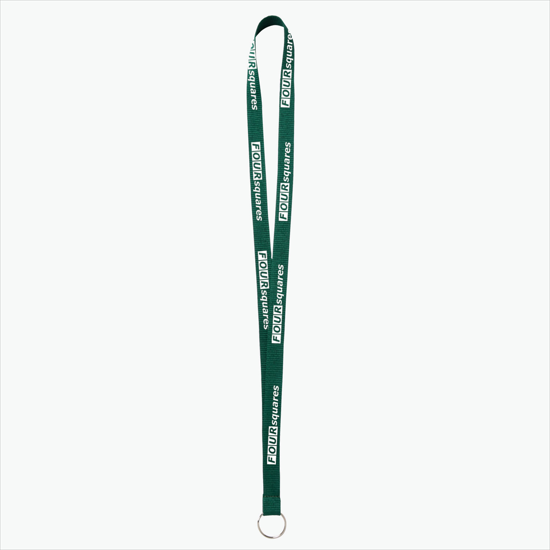 Plan Ahead & Save 5/8 Polyester Lanyard - Key Ring
