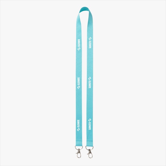 Plan Ahead & Save 3/4 Double-End Polyester Lanyard w/Double Lobster Claw