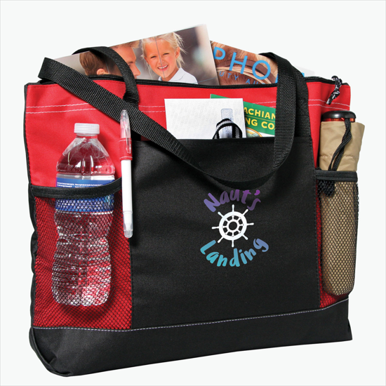 Select Zippered Tote - Full Color
