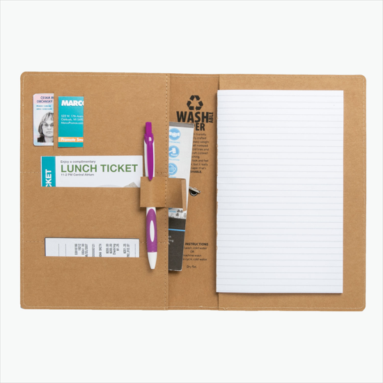 Storm Washable Kraft Paper Notebook - Full Color