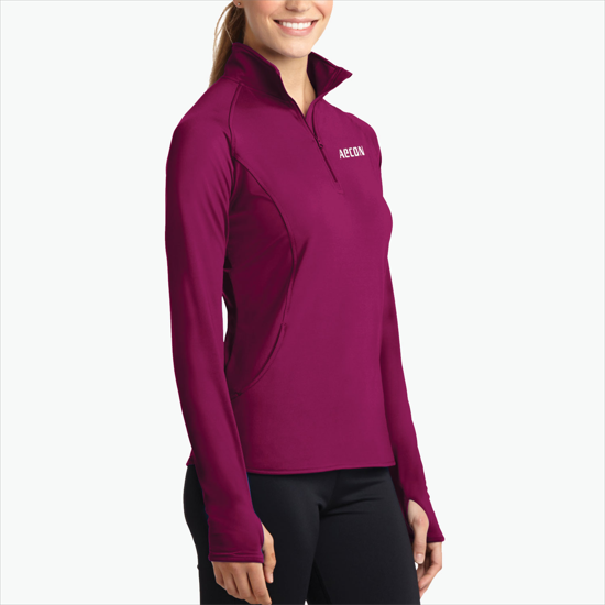 Sport Tek® Stretch 1/2 Zip Pullover - Women's