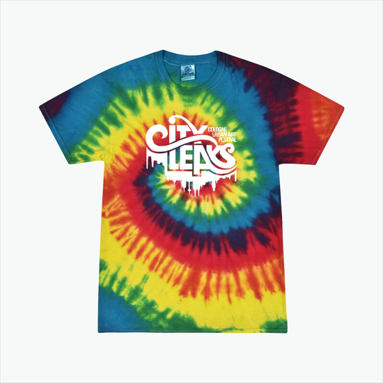 Tie Dyed Cotton Tee Adult - Swirl