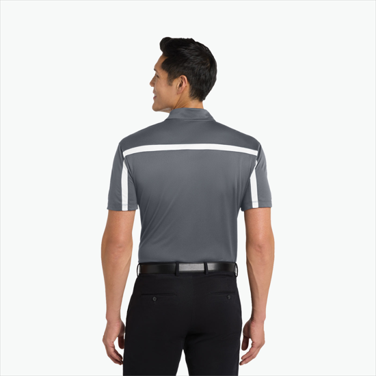 Silk Touch Performance Colorblock Stripe Polo - Men's