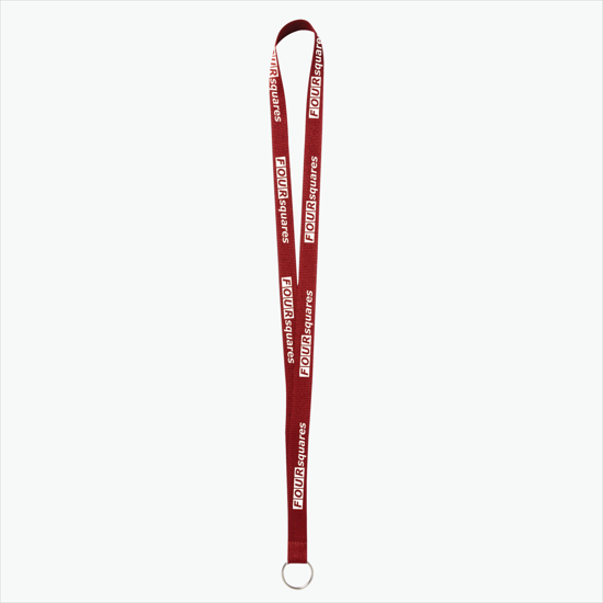 Plan Ahead & Save 5/8 Polyester Lanyard - Key Ring