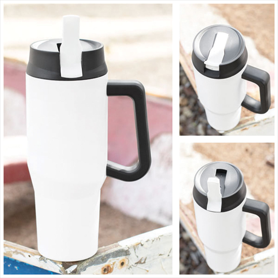 32 oz Copper Vacuum Insulated Terrain Mug - Engraved