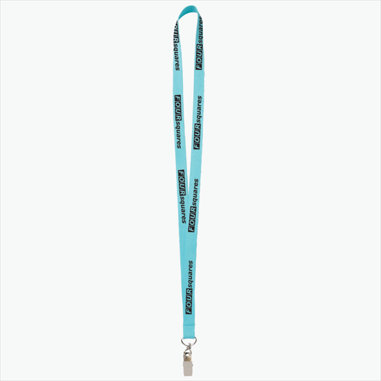 Plan Ahead & Save 5/8 Polyester Lanyard - Swivel Bulldog Clip