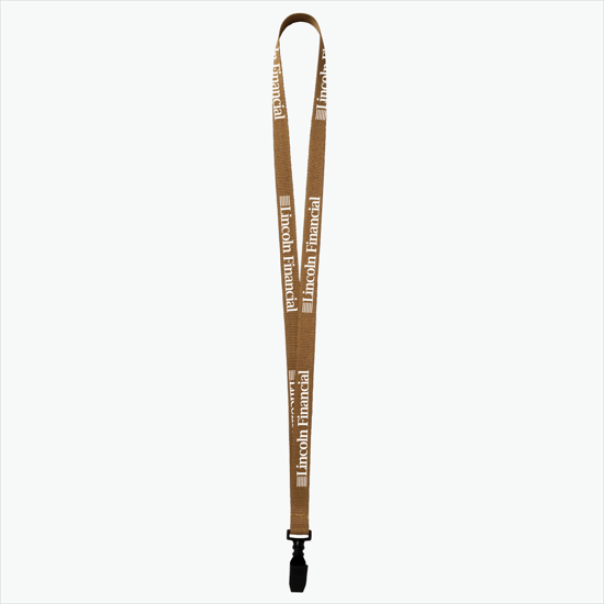 Plan Ahead & Save 5/8 Polyester Lanyard - Plastic Bulldog Clip