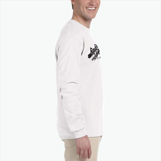 Gildan® Adult Long-Sleeve T-Shirt - Whites