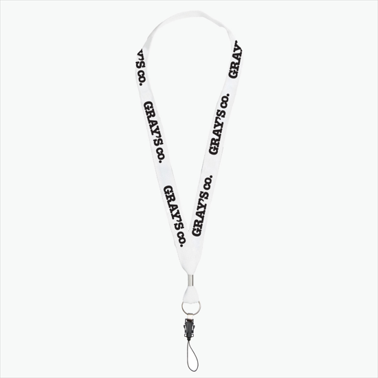 1 One Ply Cotton Lanyard - Accessories Loop