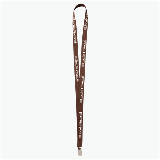 Plan Ahead & Save 5/8 Polyester Lanyard - Non-Swivel Bulldog Clip