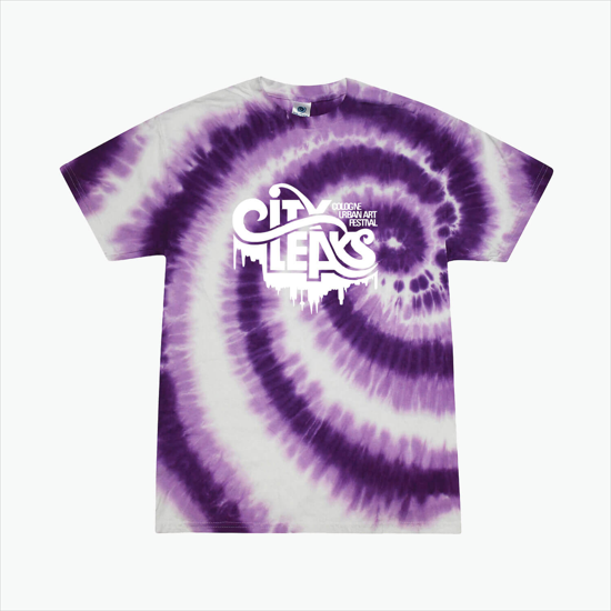 Tie Dyed Cotton Tee Adult - Swirl