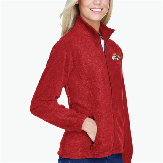 Harriton Full-Zip Fleece Jacket - Women's