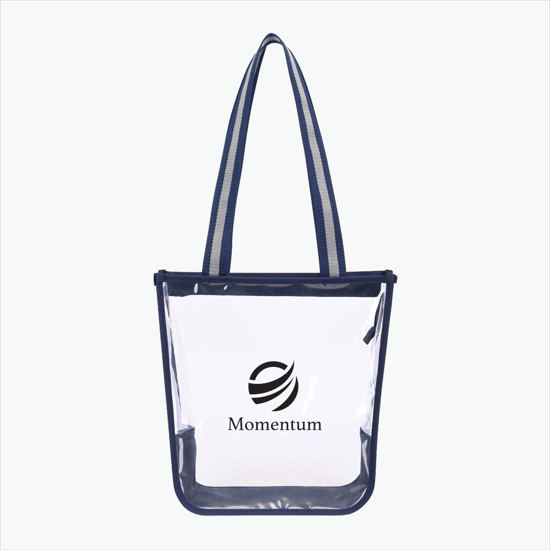 Star Clear Zippered Tote - 24-Hour Production