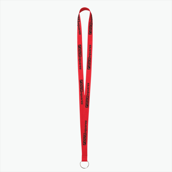 Plan Ahead & Save 5/8 Polyester Lanyard - Key Ring