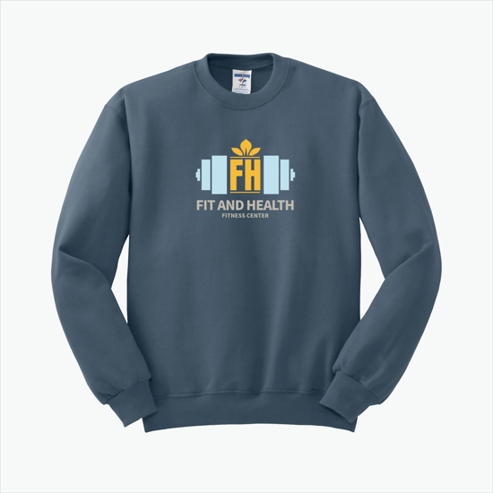 Full Color Jerzees® Adult Crewneck Sweatshirt